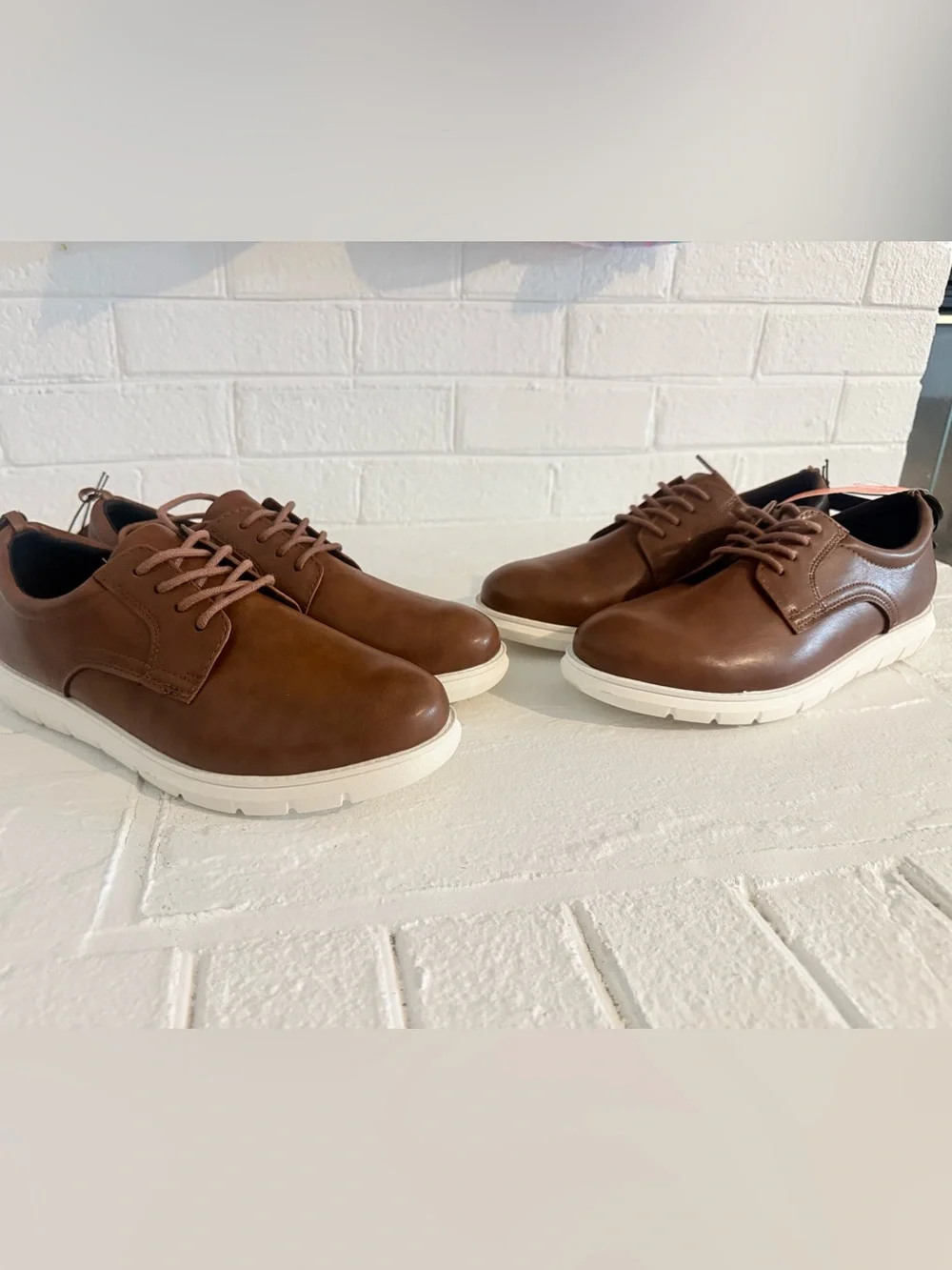 Boy’s Brown Casual Leather Lace-Up Shoes